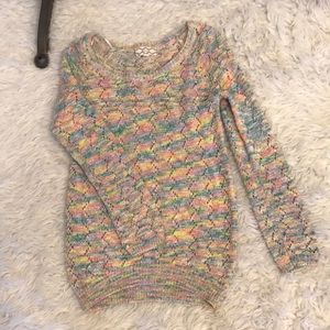 Small multi color sweater